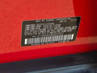Subaru WRX 2022 AWD Base 4dr Sedan 6M