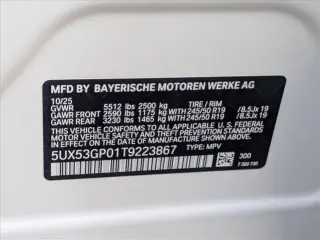 BMW X3 2026 AWD 30 xDrive 4dr Vehículo de Actividad Deportiva de Deporte