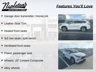 Toyota Highlander Hybrid 2020 AWD Limited 4dr SUV