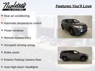 Toyota Highlander Hybrid 2019 con tracción en las fouraz LE 4dr SUV