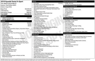 Hyundai SANTA FE Sport 2018 2.4L 4dr SUV
