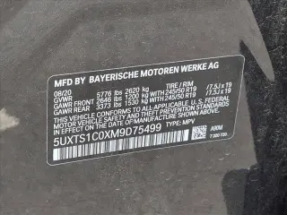 BMW X3 2021 AWD xDrive30e 4dr Automóvil de Actividad Deportiva