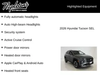 Hyundai TUCSON 2026 AWD SEL 4dr SUV