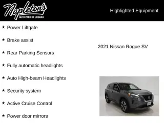 Nissan Rogue 2021 AWD SV 4dr Crossover