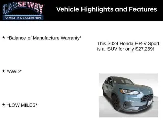 Honda HR-V 2024 AWD Sport 4dr Crossover