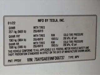 Tesla Modelo Y 2022 AWD Long Range 4p Crossover
