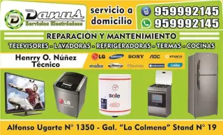 TECNICO DE REFRIGERADORAS