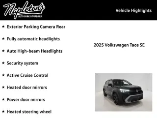 Volkswagen Taos 2025 SE 4dr SUV
