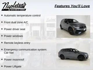 Volkswagen Tiguan 2022 4Motion SE R-Line Negro AWD 4p SUV