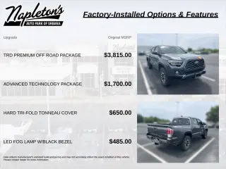 Toyota Tacoma 2021 4x4 TRD Todo Terreno 4p Cabina Doble 5.0 ft CB 6A