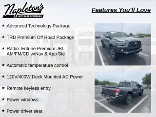 Toyota Tacoma 2021 4x4 TRD Todo Terreno 4p Cabina Doble 5.0 ft CB 6A