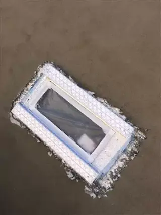 Stucco repair work
