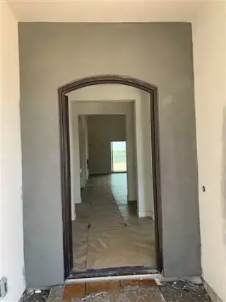 Stucco repair work