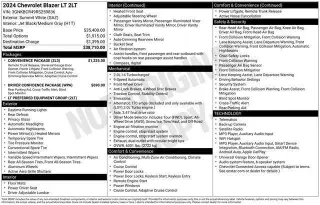 Chevrolet Blazer 2024 LT 4dr SUV con 2LT