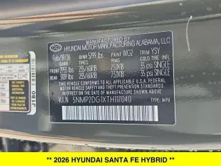 Hyundai SANTA FE Híbrido 2026 AWD SEL 4p SUV