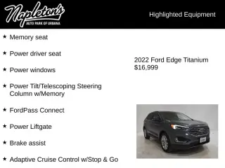 Ford Edge 2022 AWD Titanium 4dr Crossover