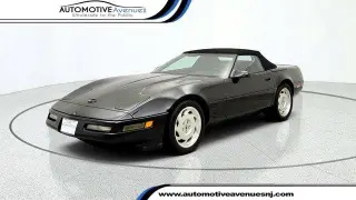 Corvette Chevrolet 1991 2dr Convertible
