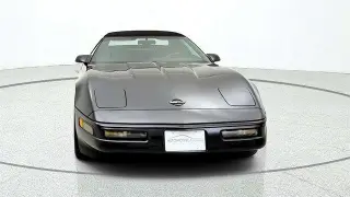 Corvette Chevrolet 1991 2dr Convertible