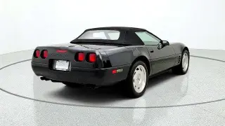 Corvette Chevrolet 1991 2dr Convertible