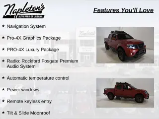 Nissan Frontier 2018 4x4 PRO-4X 4dr Crew Cab 5 ft. SB 6M