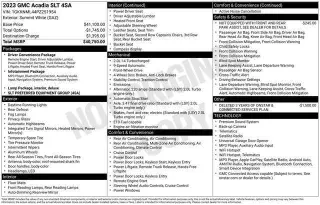 GMC Acadia 2023 SLT 4dr SUV