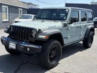 Jeep Wrangler 2024 4x4 Willys 4xe SUV de 4 puertas