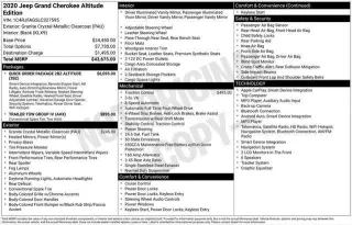 Jeep Grand Cherokee 2020 4x4 Altitude 4dr SUV