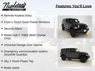 Jeep Wrangler Unlimited 2022 4x4 Willys 4dr SUV