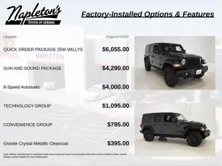 Jeep Wrangler Unlimited 2022 4x4 Willys 4dr SUV