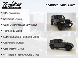 Jeep Wrangler Unlimited 2022 4x4 Willys 4dr SUV