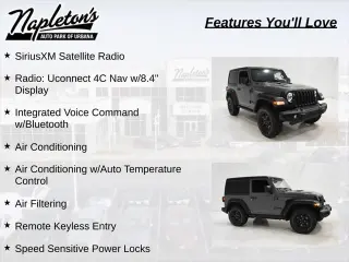 Jeep Wrangler 2022 4x4 Willys 2dr SUV