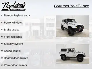 Jeep Wrangler JK 2018 4x4 Sahara 2dr SUV