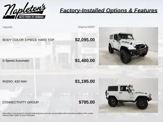 Jeep Wrangler JK 2018 4x4 Sahara 2dr SUV