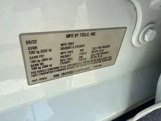 Tesla Model Y 2022 AWD Performance Crossover de 4 puertas