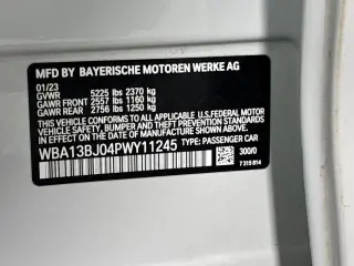 BMW Serie 5 2023 Tracción en las Cuatro Ruedas 530i xDrive Sedán de 4 Puertas