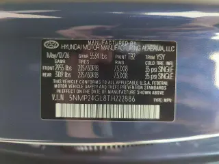 Hyundai SANTA FE 2026 SEL 4dr SUV