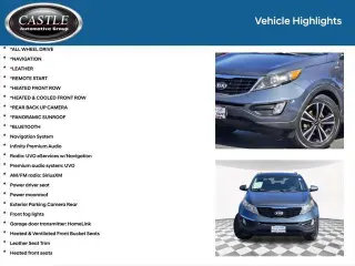 Kia Sportage 2016 AWD SX 4dr SUV