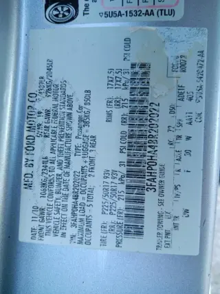 2011 Ford Fusion SE