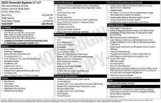 Chevrolet Equinox 2025 LT 4dr SUV