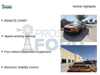Subaru WRX 2022 AWD Premium Sedán 4 puertas SPT