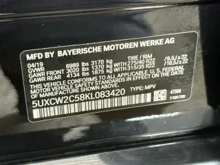BMW X7 2019 AWD xDrive40i 4dr Vehículo Deportivo de Actividad