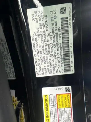Honda CR-V 2026 EX 4dr SUV