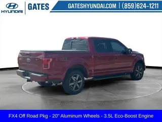 Ford F-150 2015 4x4 Lariat 4dr SuperCrew 5.5 ft. SB