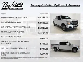 Ford F-150 2019 4x4 XLT 4 puertas SuperCrew 5.5 pies. SB