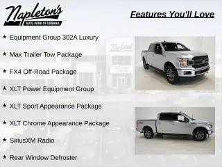 Ford F-150 2019 4x4 XLT 4 puertas SuperCrew 5.5 pies. SB
