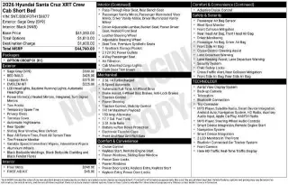 Hundai SANTA CRUZ 2026 AWD XRT 4dr Cabina de Carga 4.3ft. SB