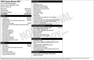 Toyota 4Runner 2006 SR5 4p SUV 4RM con V6