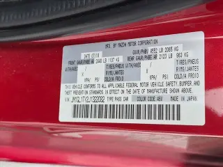 Mazda Mazda6 2018 Grand Touring 4p Sedan