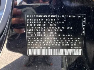 Volkswagen Tiguan 2018 2.0T SE 4dr SUV