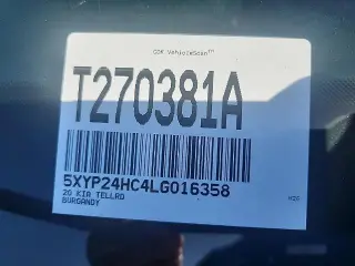 Kia Telluride 2020 LX 4p SUV